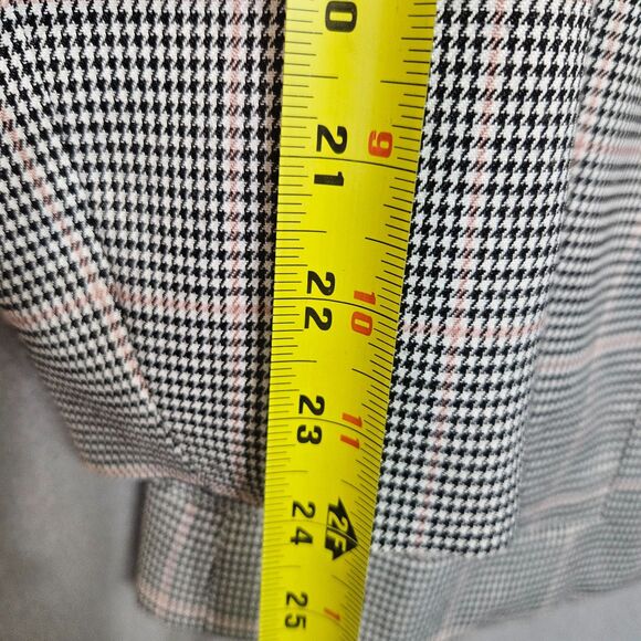 New BlackMilk Women's Blazer Sz 10 Austrailian Cosmic Lining Houndstooth - Picture 2 of 7